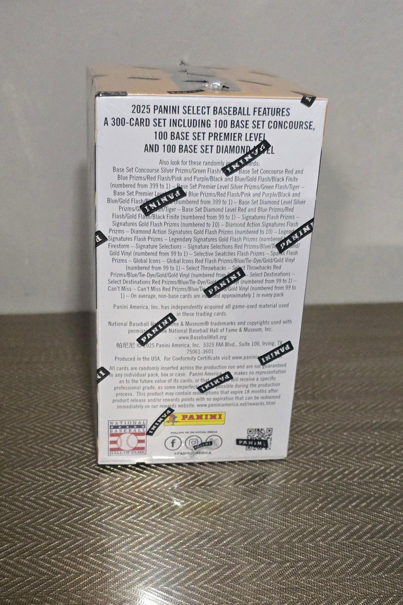 2025 Panini Select Cartes Baseball MLB Hobby Blaster Box