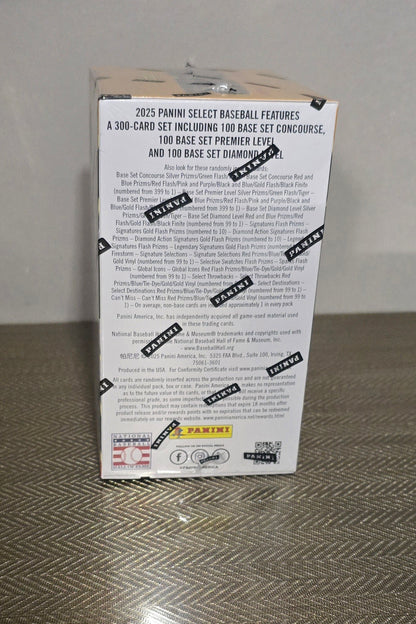 2025 Panini Select Cartes Baseball MLB Hobby Blaster Box