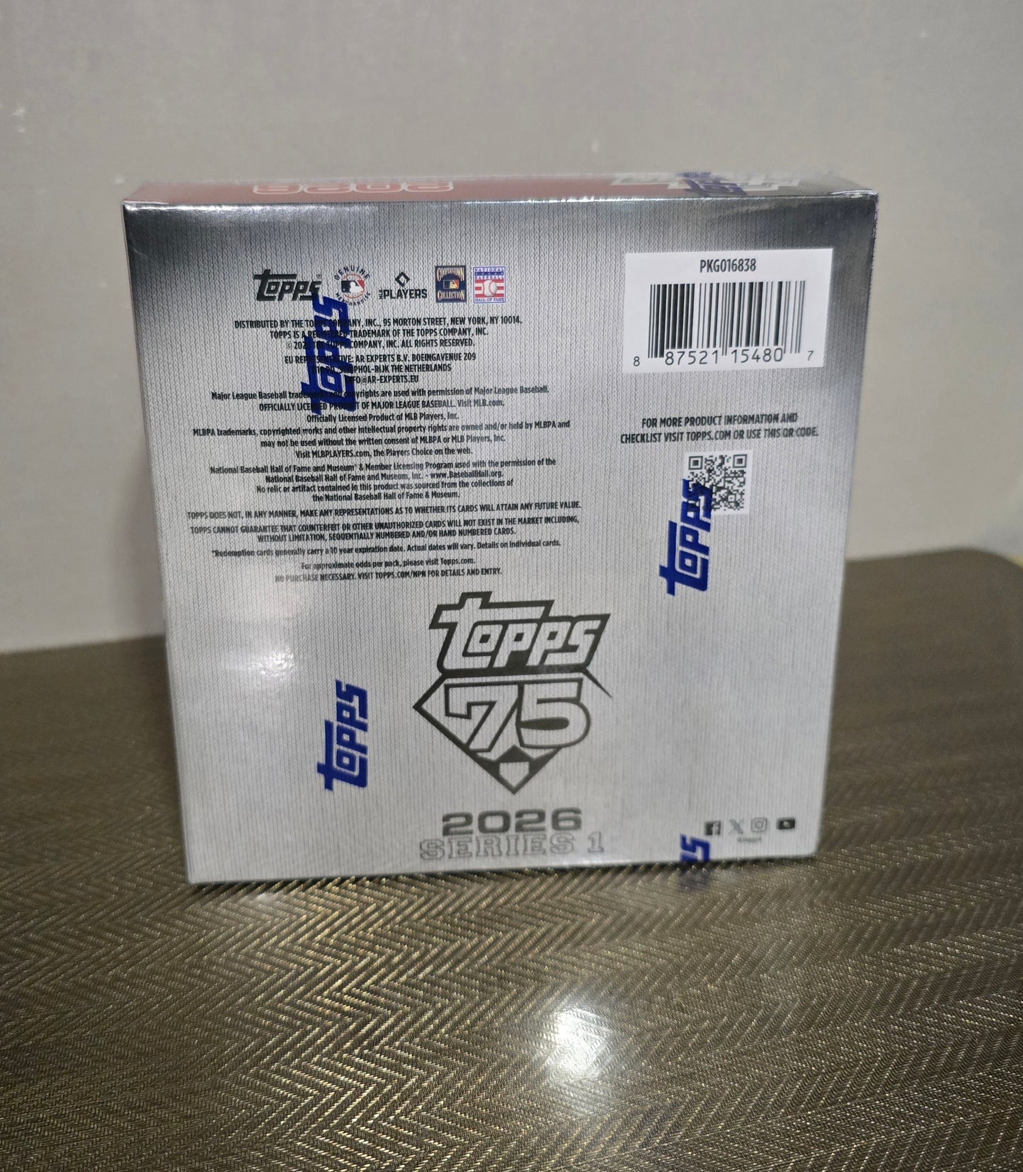 2026 Topps Series 1 Cartes Baseball MLB Méga Box