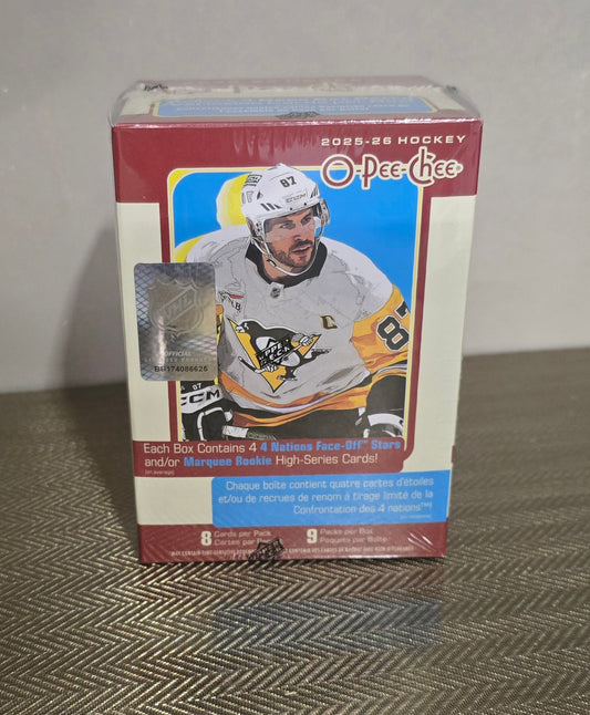 2025-26 Upper Deck O-Pee-Chee Cartes Hockey NHL Blaster Box