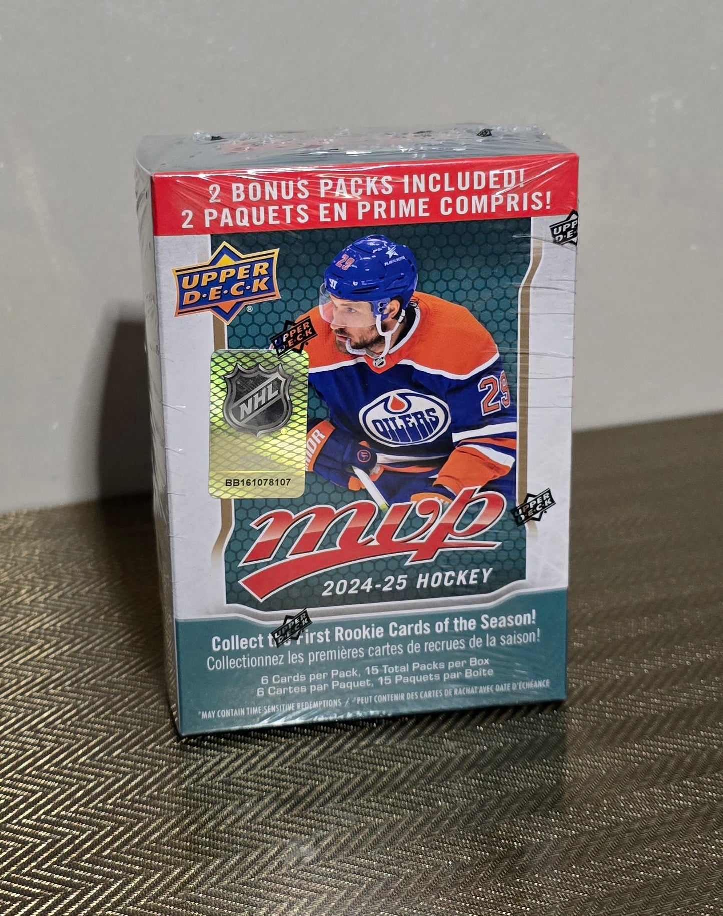 2024-25 Upper Deck MVP  Cartes Hockey NHL Blaster Box