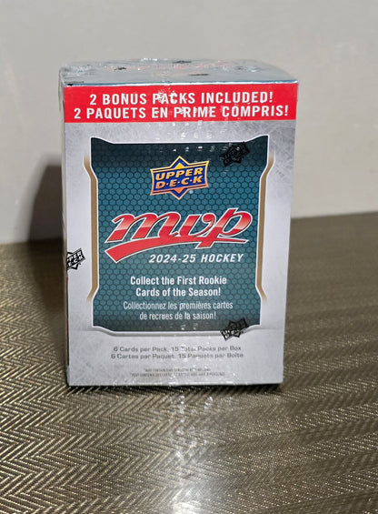 2024-25 Upper Deck MVP  Cartes Hockey NHL Blaster Box
