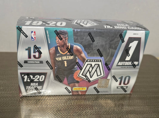 2019-20 Panini Mosaic Cartes Basketball NBA Hobby Box
