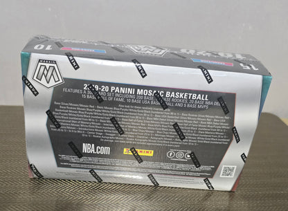 2019-20 Panini Mosaic Cartes Basketball NBA Hobby Box