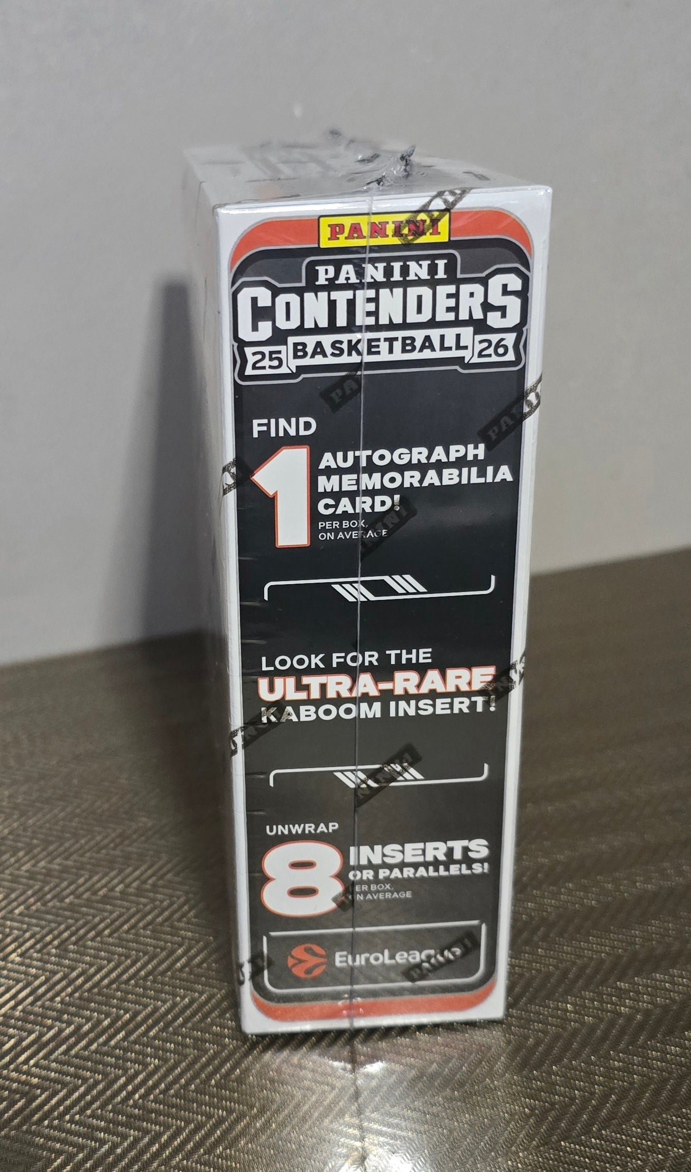 2025-26 Panini Contenders EuroLeague Cartes Basketball NBA Méga Box
