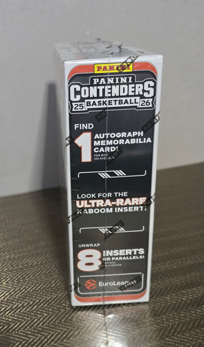 2025-26 Panini Contenders EuroLeague Cartes Basketball NBA Méga Box