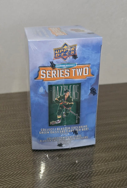 2025-26 Upper Deck Series 2 Cartes Hockey NHL Blaster Box