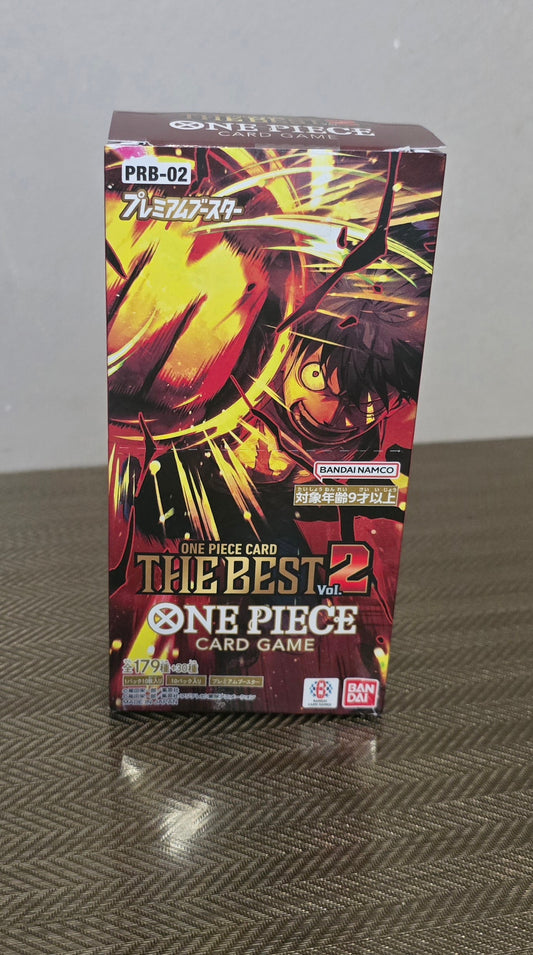 One Piece TCG: The Best Volume 2 (PRB-02) Premium Booster Box (Japanese)