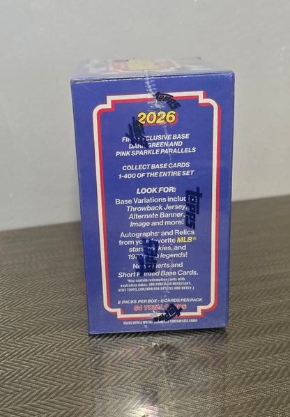 2026 Topps Heritage Cartes Baseball MLB Blaster Box