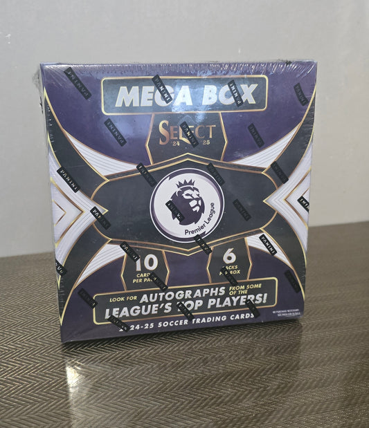 2024-25 Panini Select Premier League EPL Cartes Soccer Méga Box