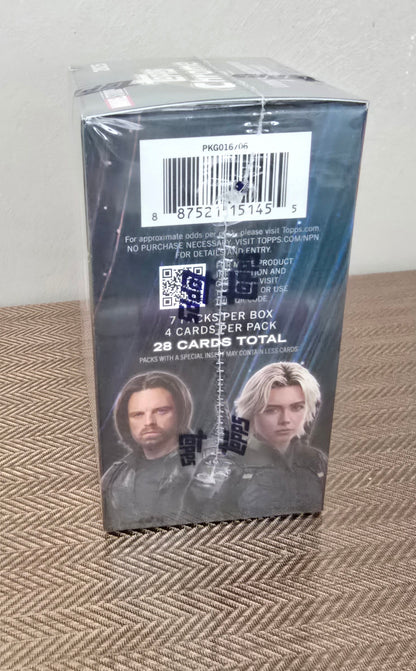 2025 Topps Chrome Cartes Marvel Studios Blaster Box