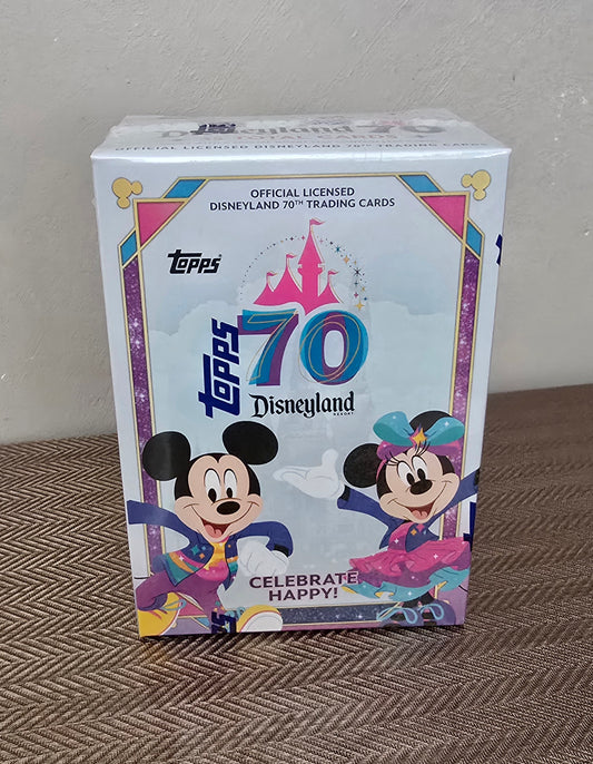2025 Topps Cartes Disneyland 70th Anniversary Blaster Box