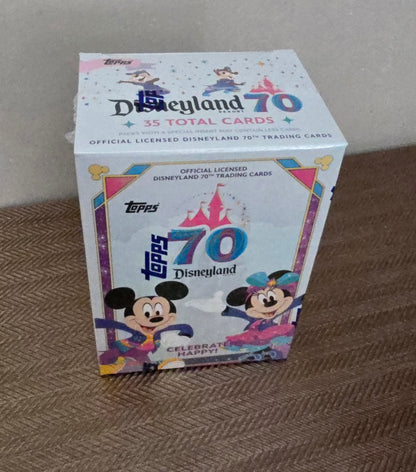 2025 Topps Cartes Disneyland 70th Anniversary Blaster Box