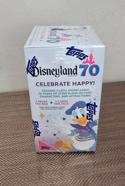2025 Topps Cartes Disneyland 70th Anniversary Blaster Box