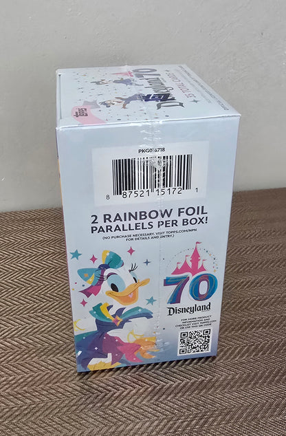 2025 Topps Cartes Disneyland 70th Anniversary Blaster Box