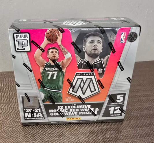 2020-21 Panini Mosaic Cartes Basketball NBA Tmall Edition Box