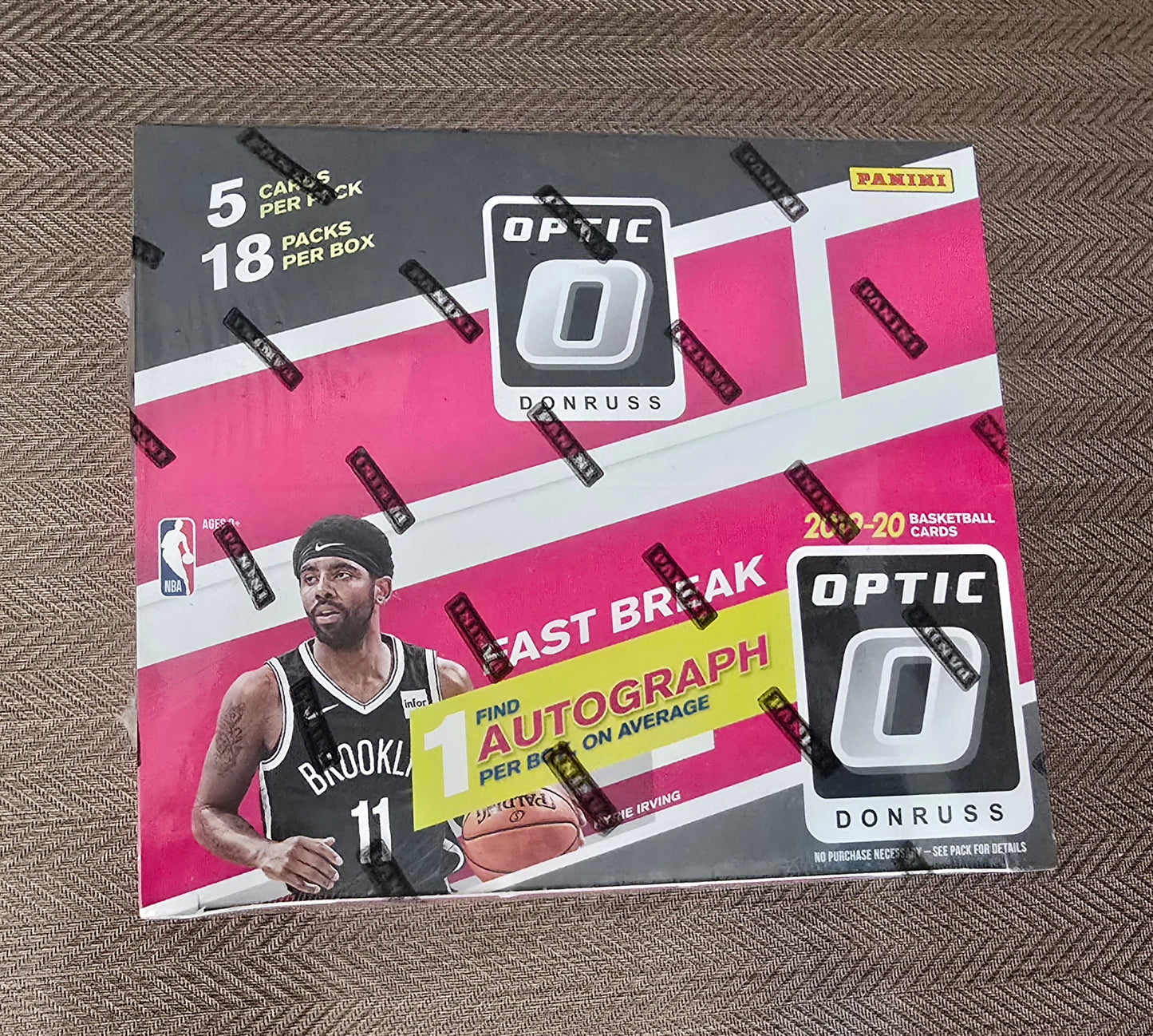 2019-20 Panini Donruss Optic Cartes Basketball NBA Fast Break Box