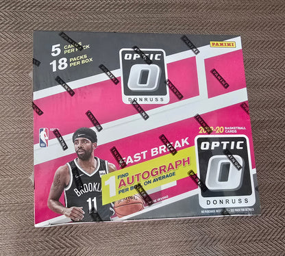 2019-20 Panini Donruss Optic Cartes Basketball NBA Fast Break Box