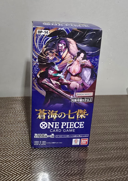One Piece TCG: The Azure Sea's Seven (OP-14) Booster Box (Japanese)