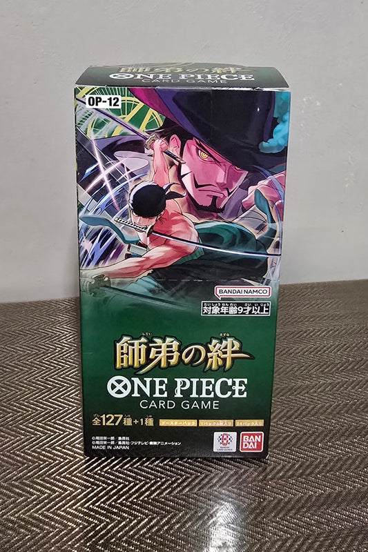 One Piece TCG: Master and Student Bond (OP-12) Booster Box (Japanese)