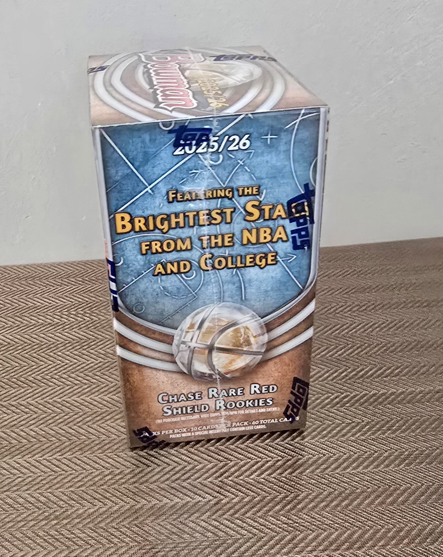 2025-26 Topps Bowman Cartes Basketball NBA Blaster Box ** PRECOMMANDE **