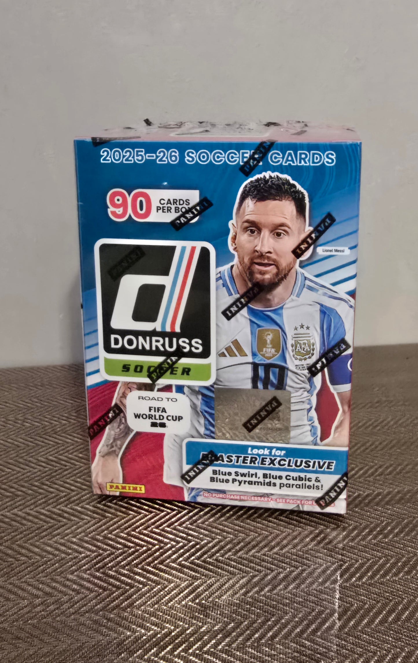 2025/26 Panini Donruss Road to FIFA World Cup Cartes Foot Soccer Blaster Box