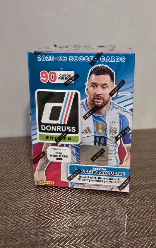 2025/26 Panini Donruss Road to FIFA World Cup Cartes Foot Soccer Blaster Box