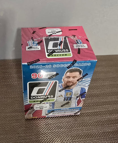 2025/26 Panini Donruss Road to FIFA World Cup Cartes Foot Soccer Blaster Box