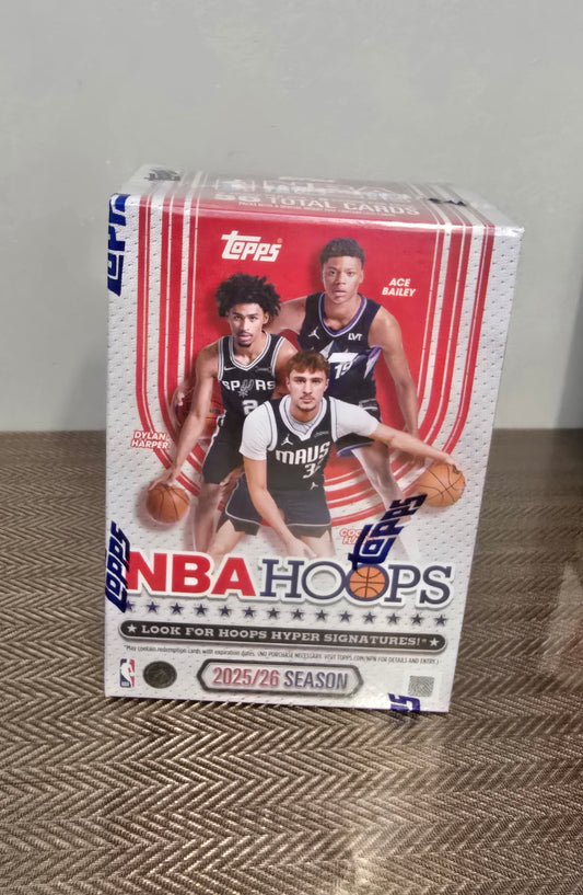 2025-26 Topps Hoops Cartes Basketball NBA Blaster Box