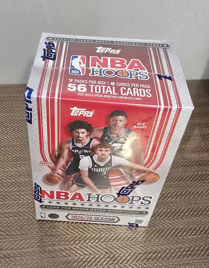 2025-26 Topps Hoops Cartes Basketball NBA Blaster Box