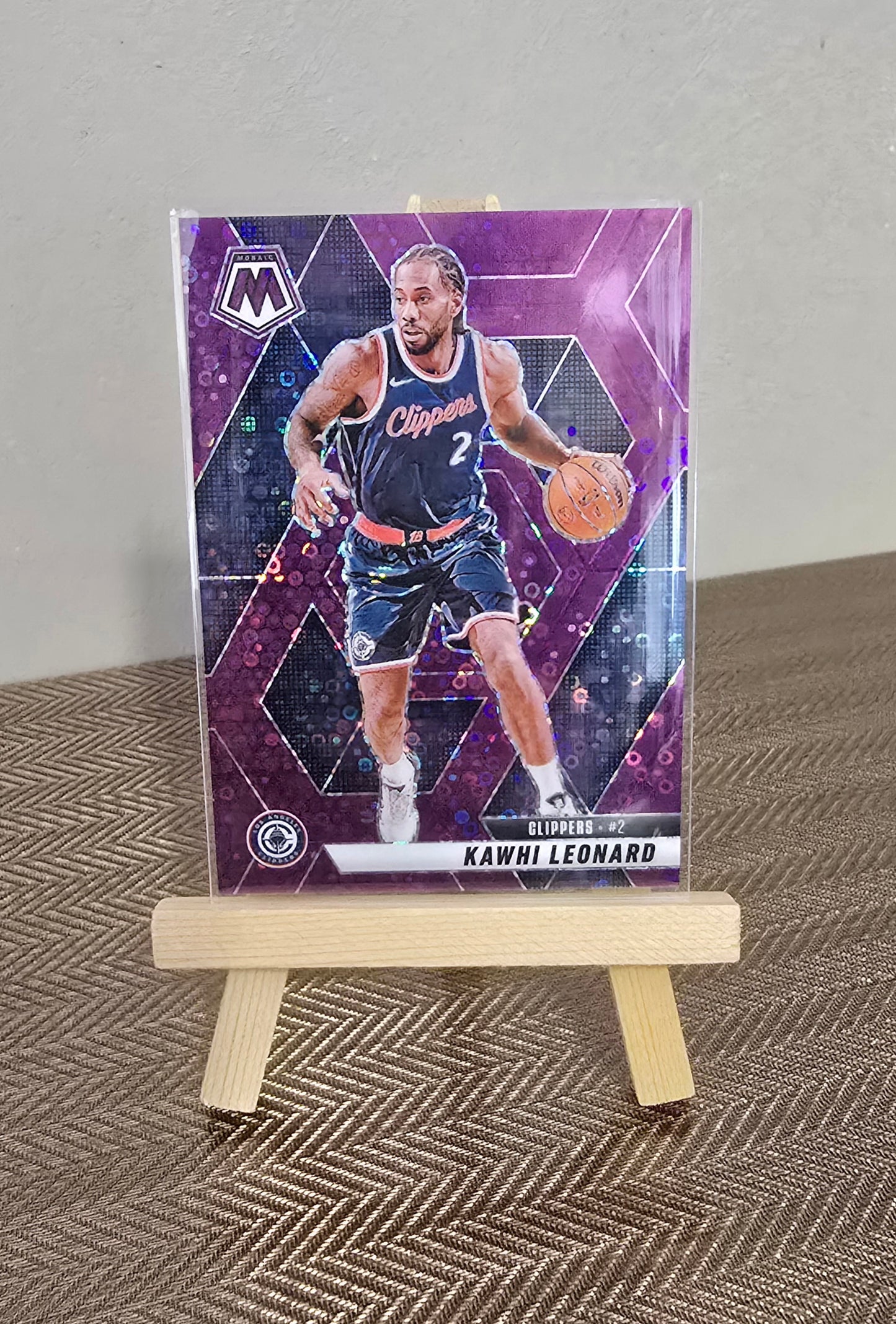 Carte numérotée # 18/50 collection sport Basketball NBA KAWHI LEONARD