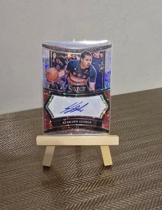 Carte Autographe collection sport Basketball NBA KYSHAWN GEORGE