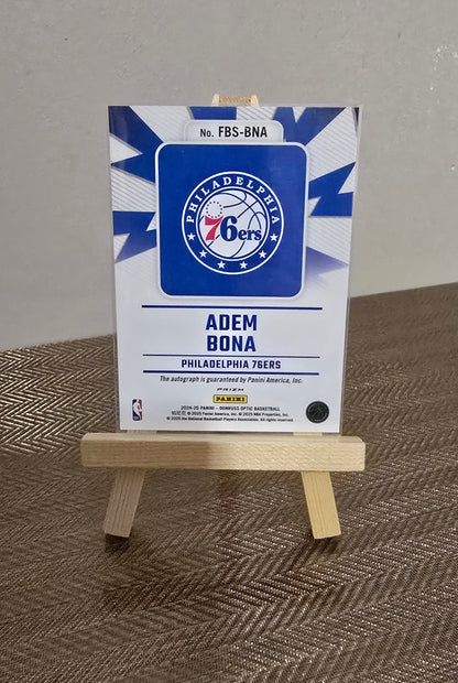Carte Autographe collection sport Basketball NBA ADEM BONA