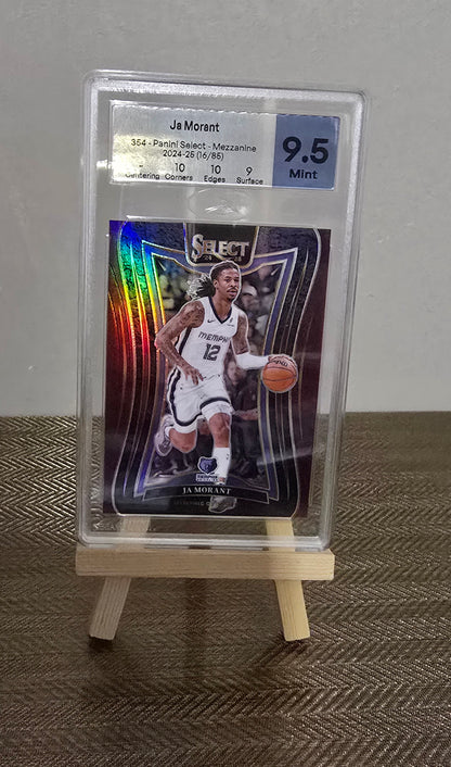 Carte Gradée MTG GRADE 9.5 - numérotée #16/85 collection sport Basketball NBA JA MORANT