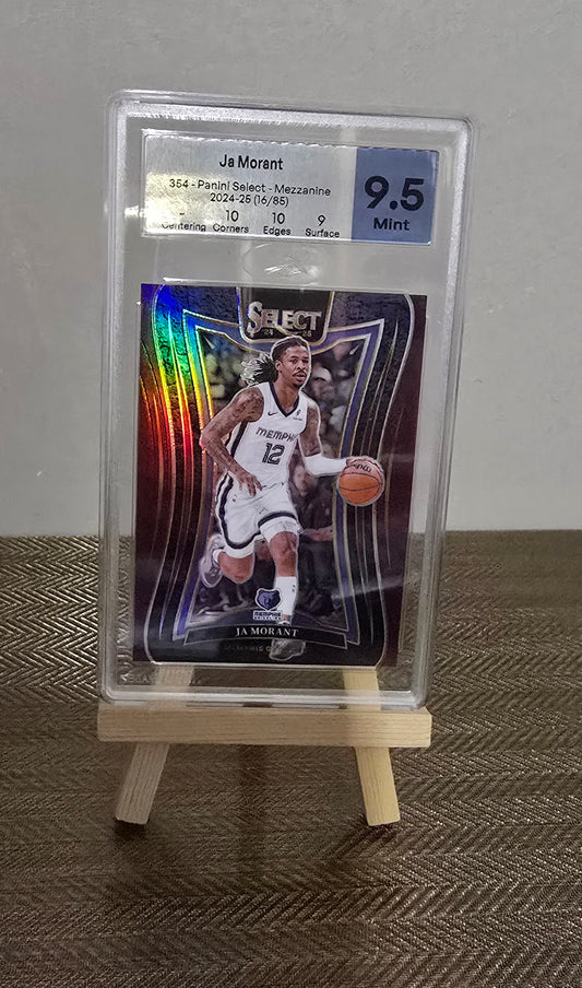 Carte Gradée MTG GRADE 9.5 - numérotée #16/85 collection sport Basketball NBA JA MORANT