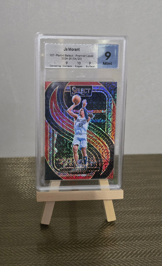 Carte Gradée MTG GRADE 9 - numérotée #06/20 collection sport Basketball NBA JA MORANT