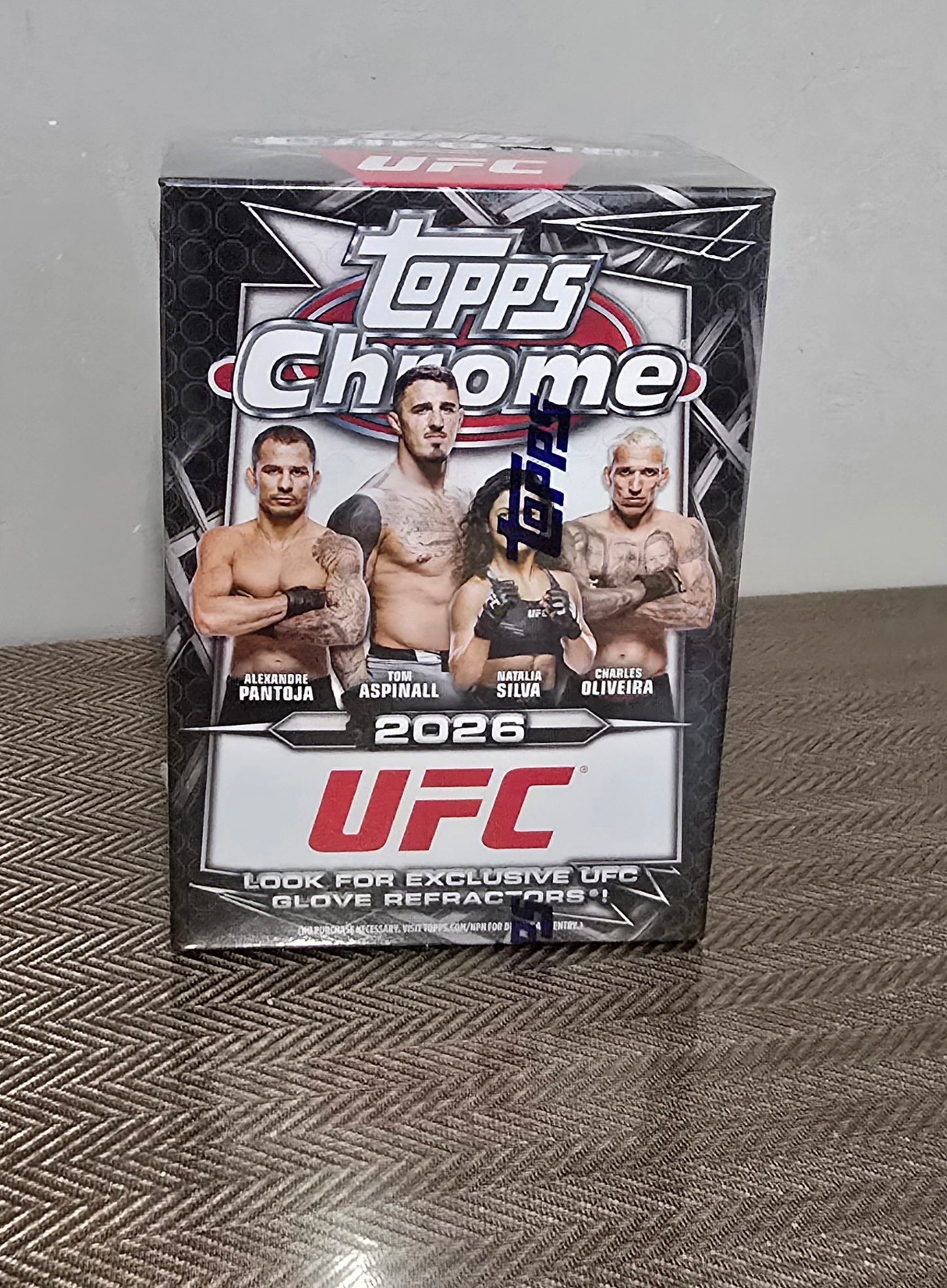 2026 Topps Chrome Cartes UFC Blaster Box