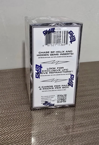 2026 Topps Chrome Cartes UFC Blaster Box