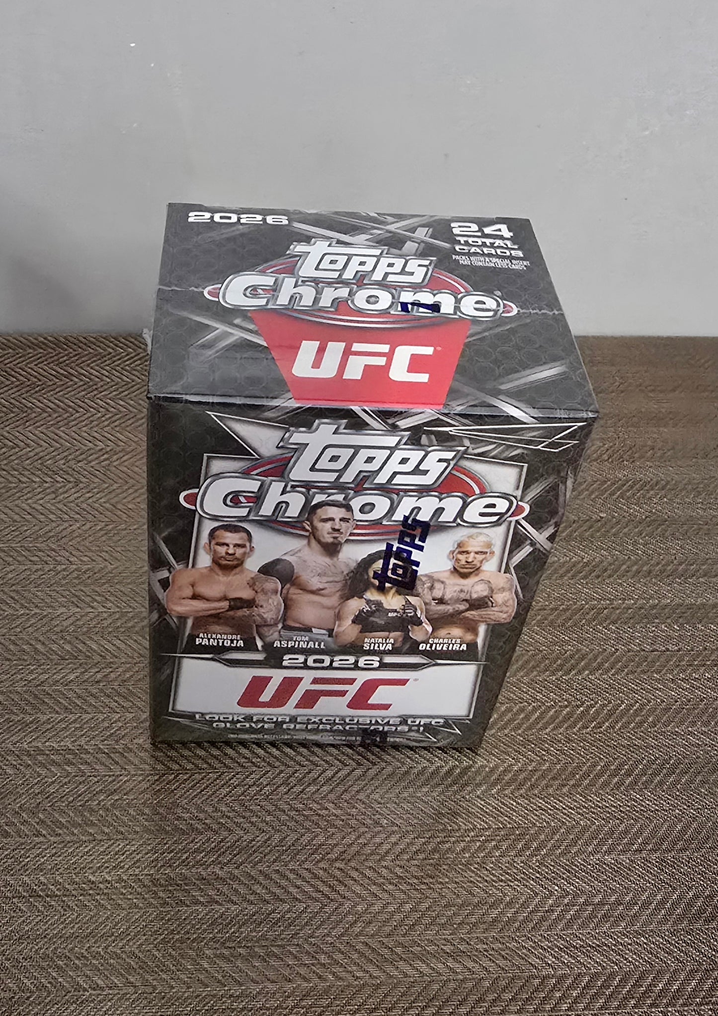 2026 Topps Chrome Cartes UFC Blaster Box