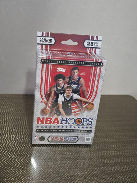 2025-26 Topps Hoops Cartes Basketball NBA Hanger Box