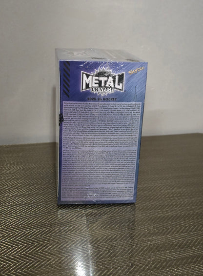 2025-26 Upper Deck Skybox Metal Universe Cartes Hockey NHL Blaster Box