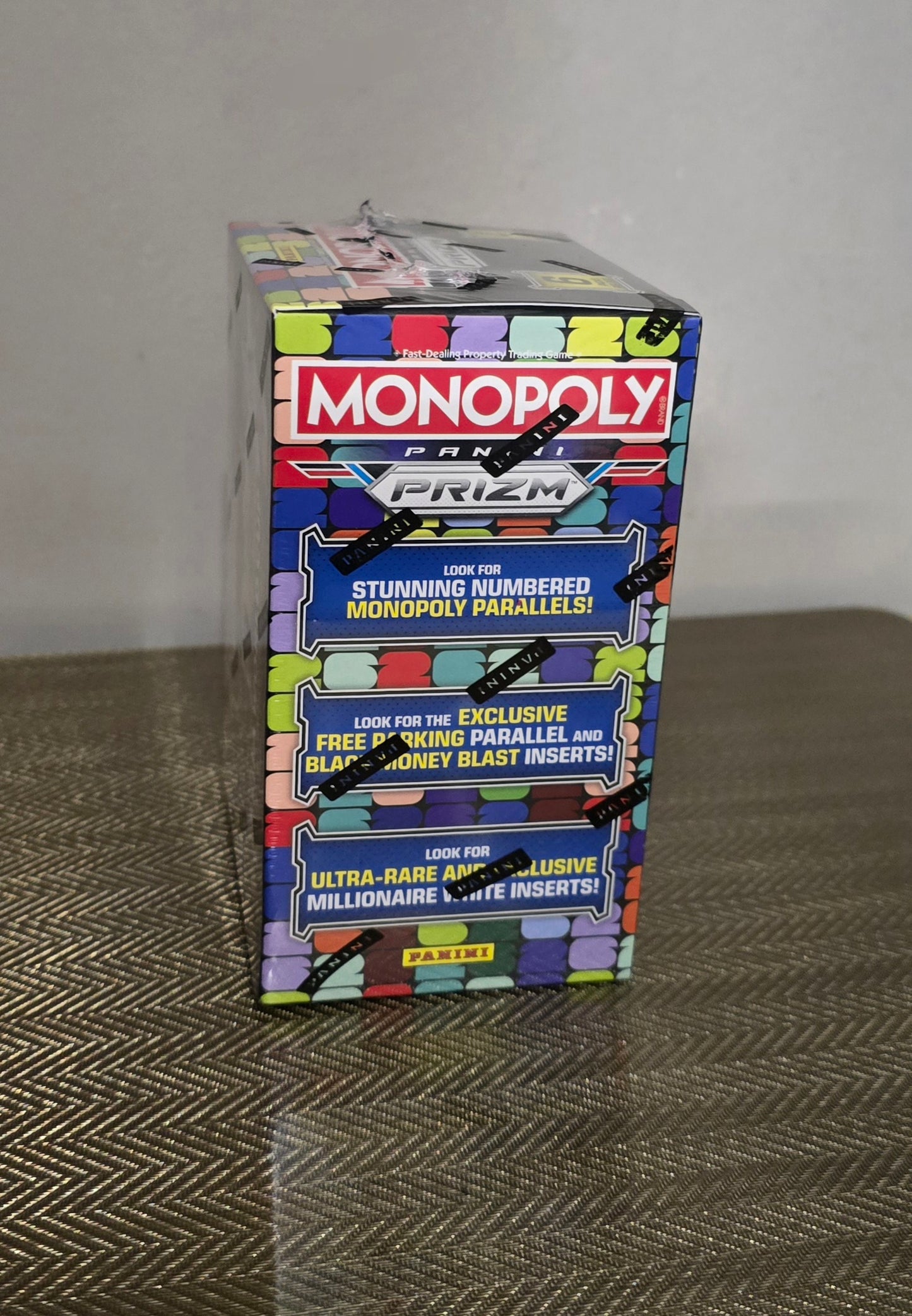 2026 Panini Prizm Monopoly FIFA World Cup Cartes Soccer Blaster Box (Millionaire White Inserts!)