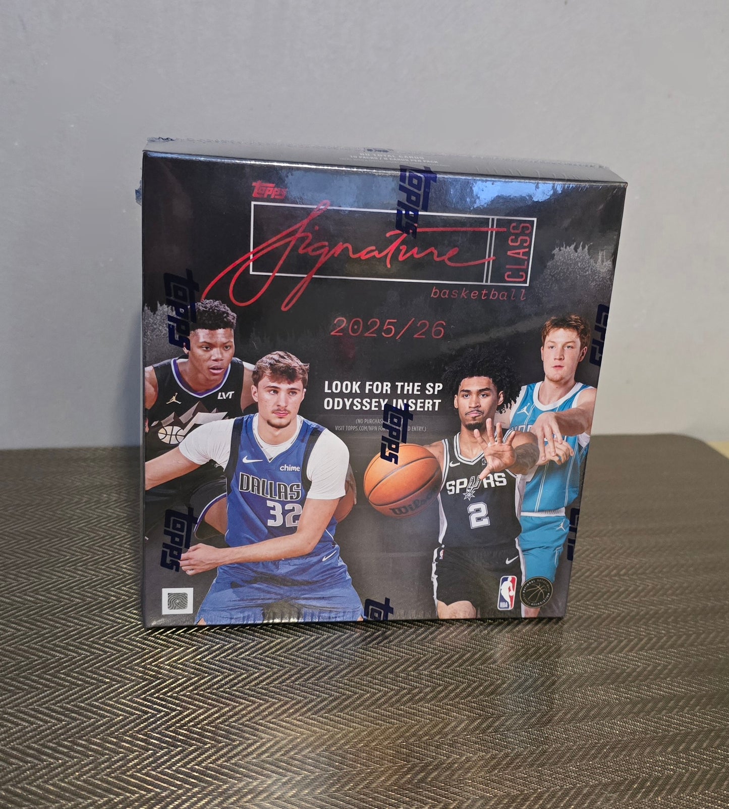 2025-26 Topps Signature class Cartes Basketball NBA Méga Box