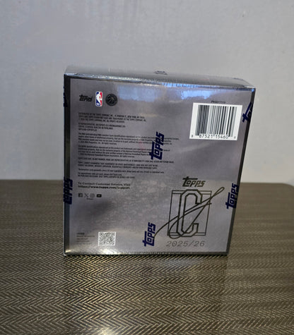 2025-26 Topps Signature class Cartes Basketball NBA Méga Box