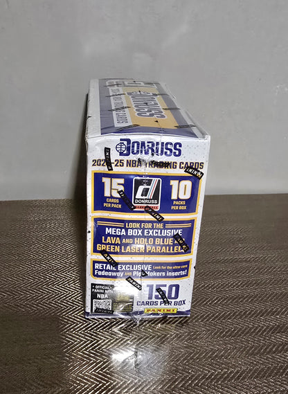 2024-25 Panini Donruss Cartes Basketball NBA Mega Box (Red Cracked Ice)