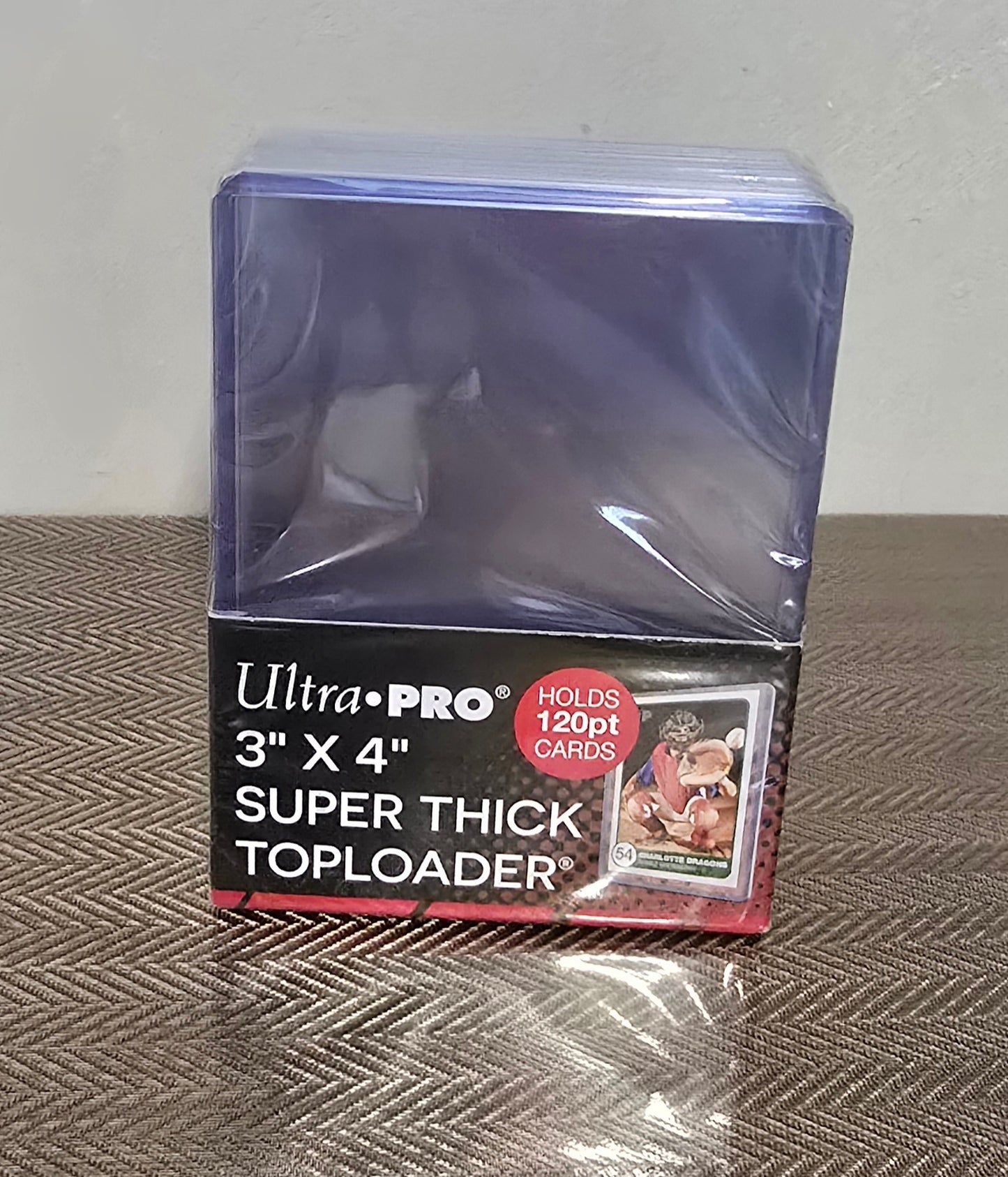 Toploaders 3 X 4 Super Thick 120PT - Ultra Pro 10ct