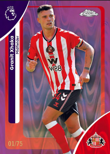 2026 Topps Chrome Premier League EPL Cartes Foot Soccer Blaster Box