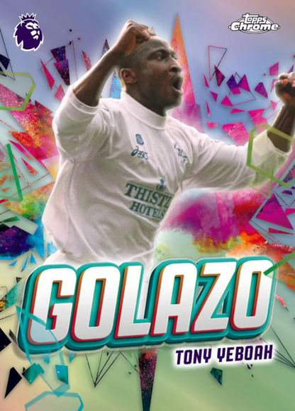 2026 Topps Chrome Premier League EPL Cartes Foot Soccer Blaster Box