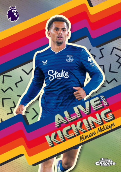 2026 Topps Chrome Premier League EPL Cartes Foot Soccer Blaster Box
