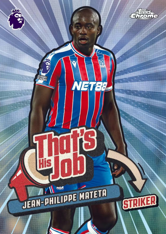 2026 Topps Chrome Premier League EPL Cartes Foot Soccer Blaster Box